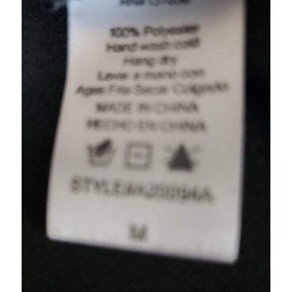 T8  Paper Crane Black Sleeveless Blouse with Back Zipper - Picture 8 of 10